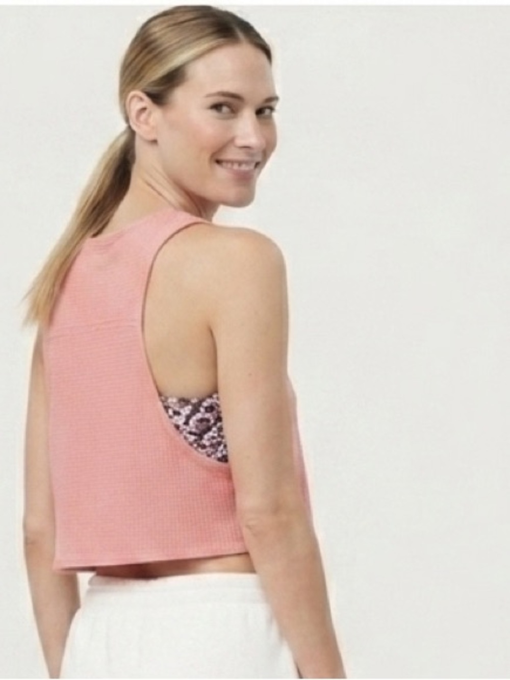 Offline by Aerie Sleeveless Waffle Knit Tank